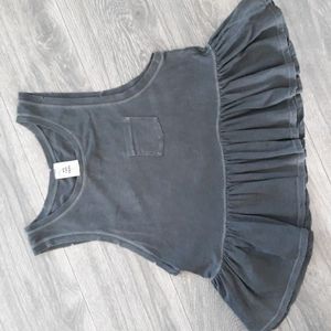 Free People We The Free Sleeveless Peplum Scoop Neck Women's Tank Top Size M